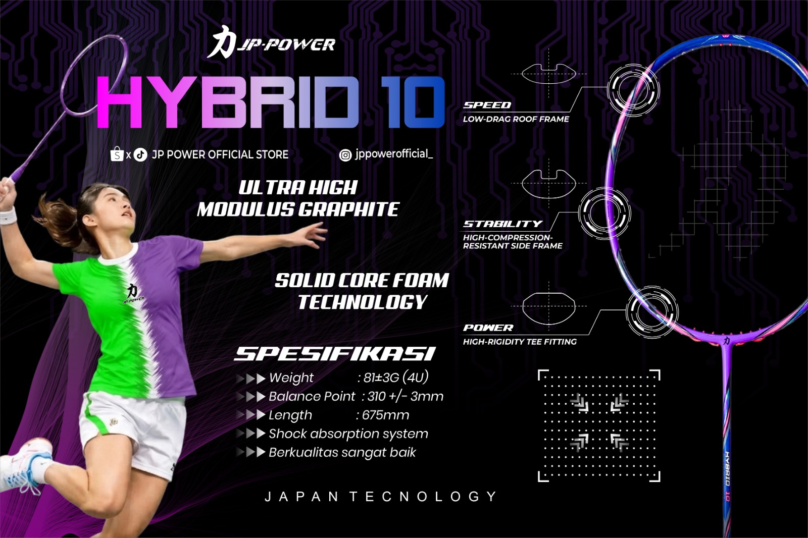 JP-POWER Hybrid 10
